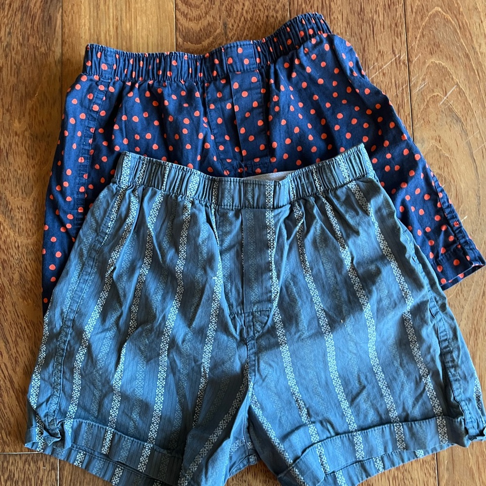 Crewcuts Kids Underwear - Blue and Navy with Red Dots